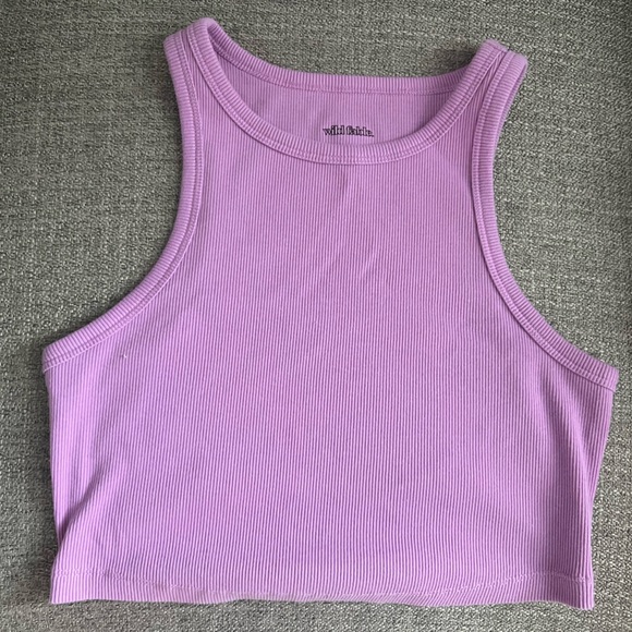 Wild Fable Women Slim Fit Ribbed Tank Tops (3) M - Picture 8 of 8